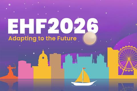 A poster for EHF2026 – Adapting to the future.